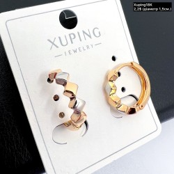 Сережки Xuping18К 19007 (1,5 см)